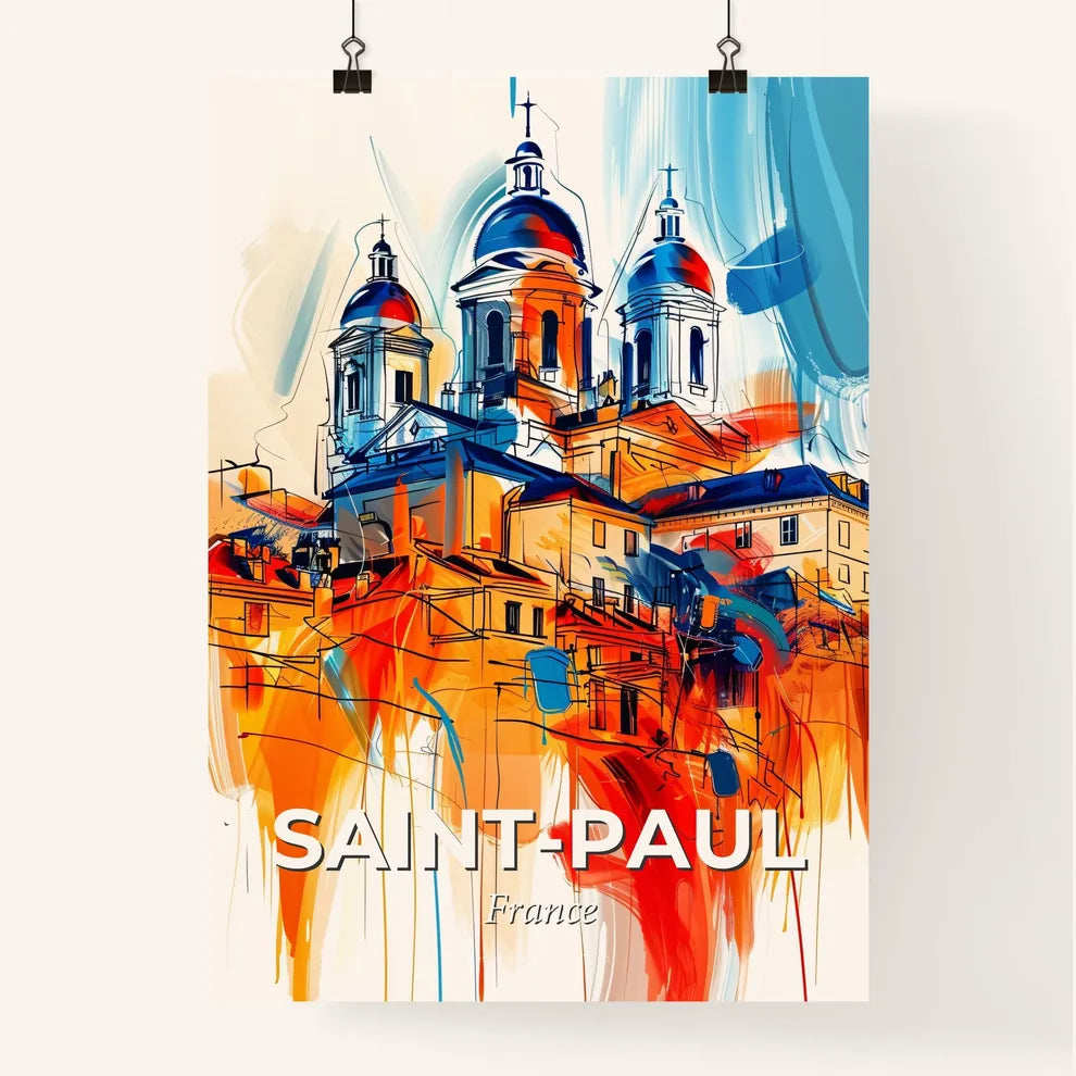 Vibrant Sain Poster