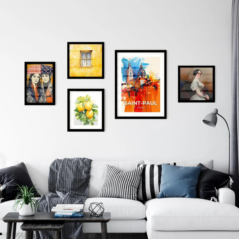 Vibrant Sain Wall Art Collection