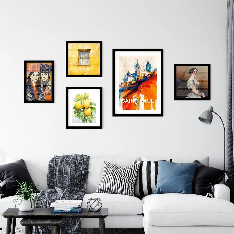 Vibrant Sain Wall Art Collection