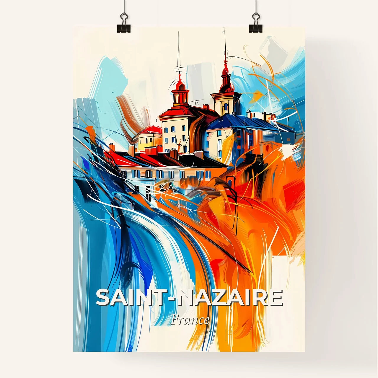 Vibrant Sain Poster