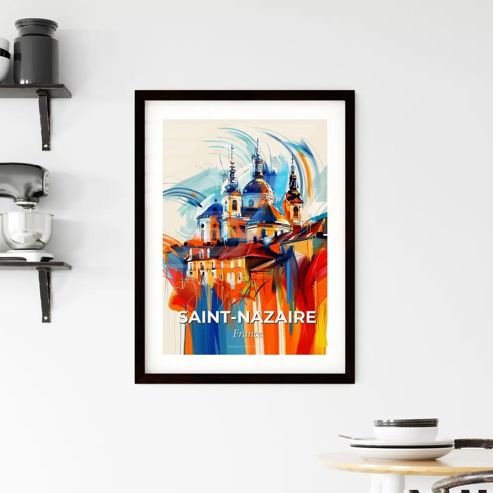 Vibrant Sain Framed Print