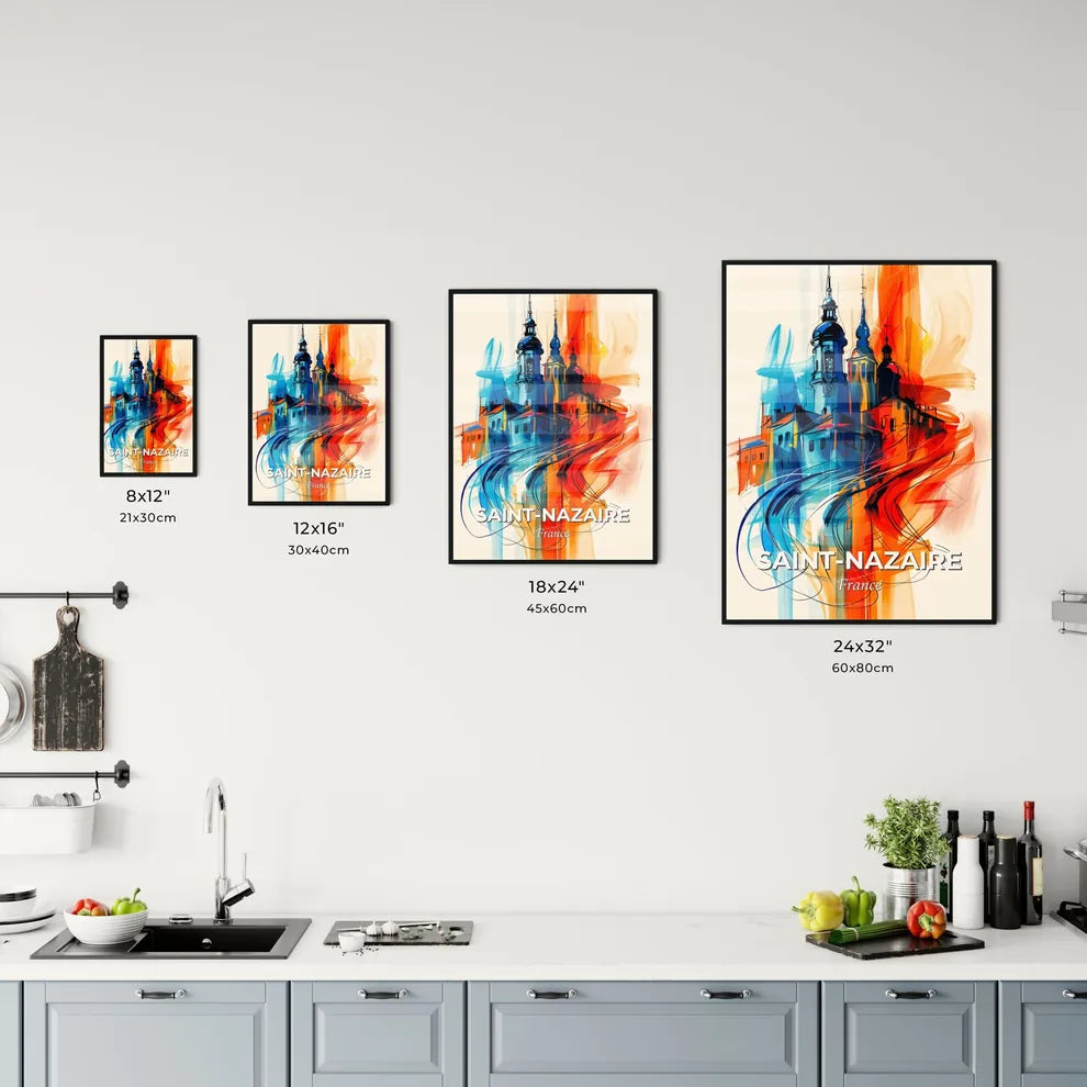 Vibrant Sain Kitchen Art