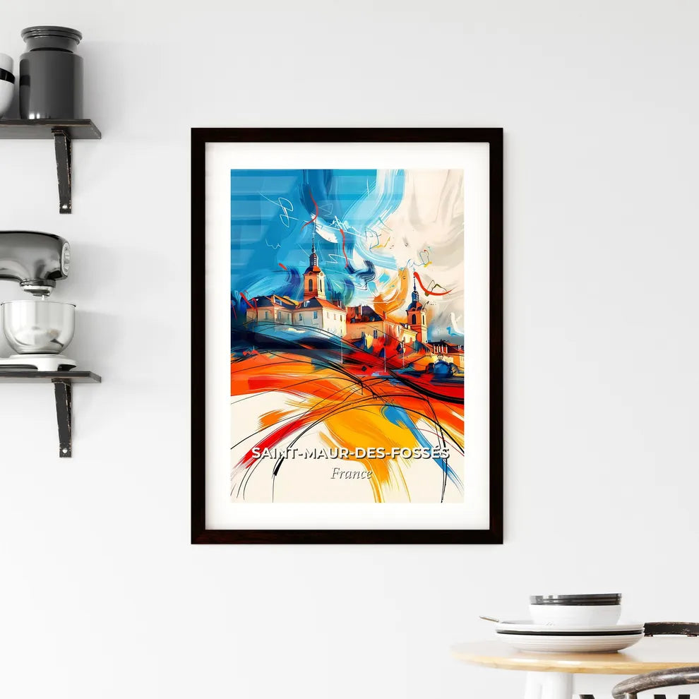 Vibrant Sain Framed Print