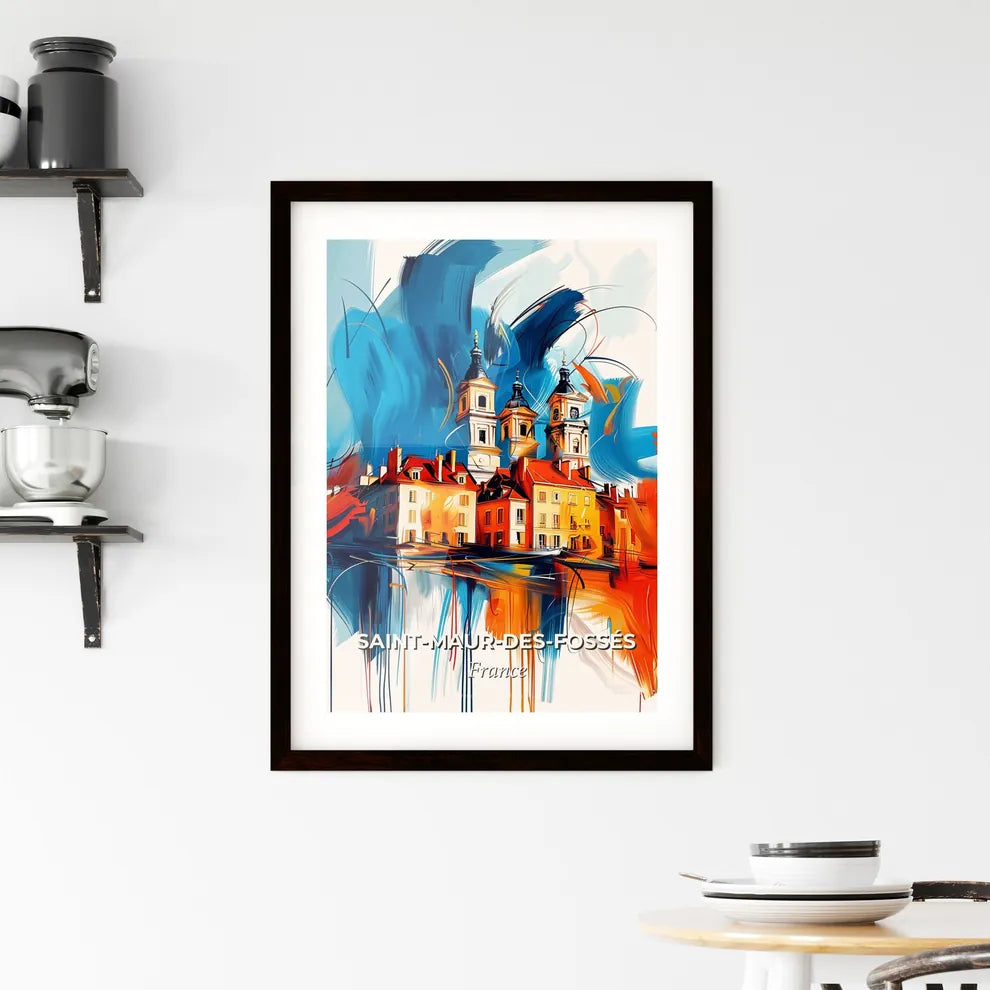 Vibrant Sain Framed Print