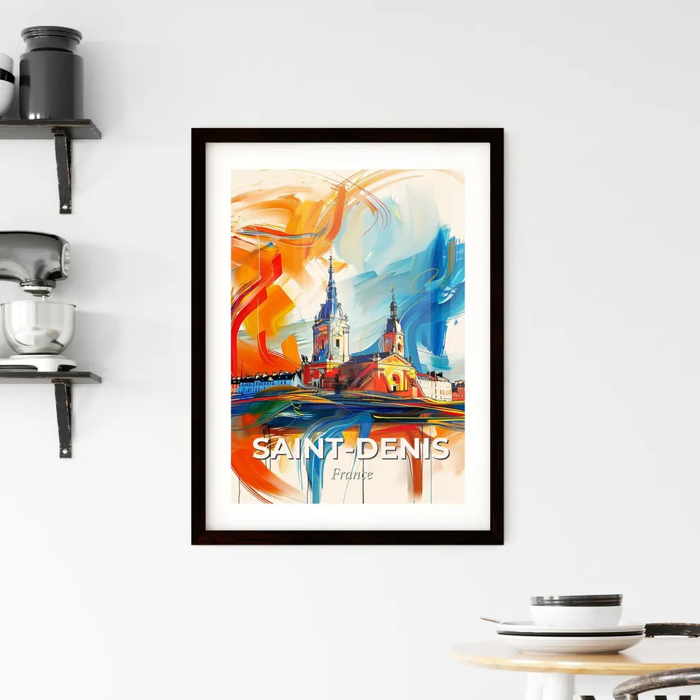 Vibrant Sain Framed Print
