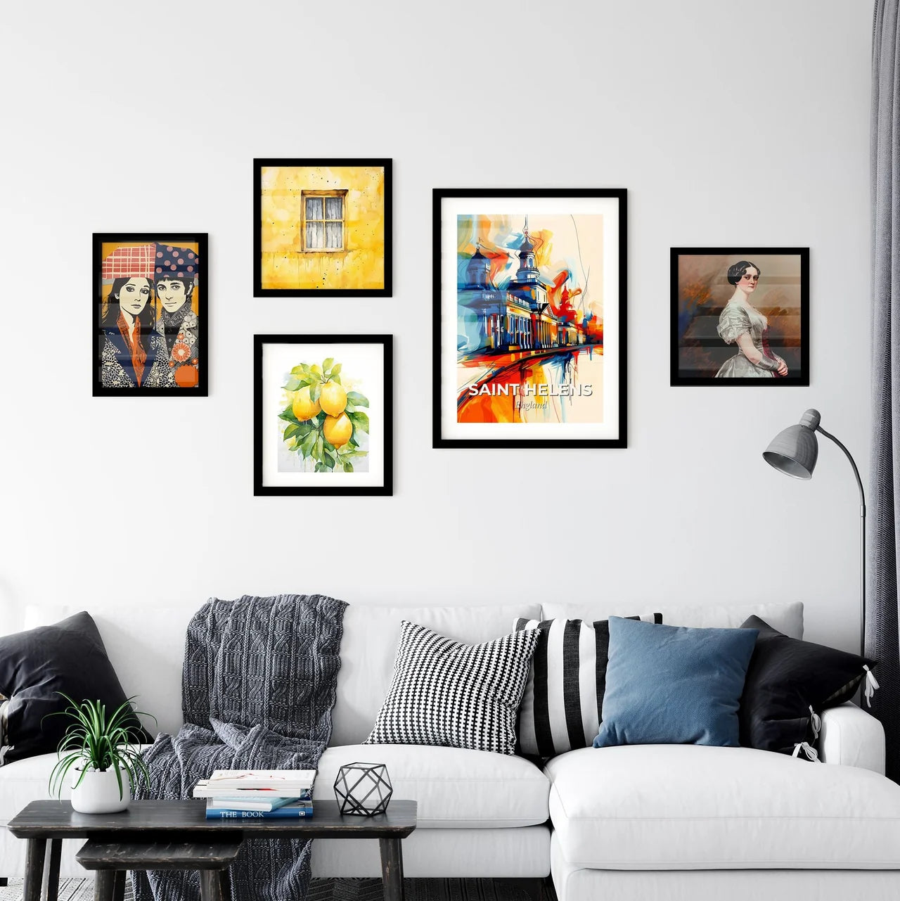 Vibrant Saint Helens, England Wall Art Collection