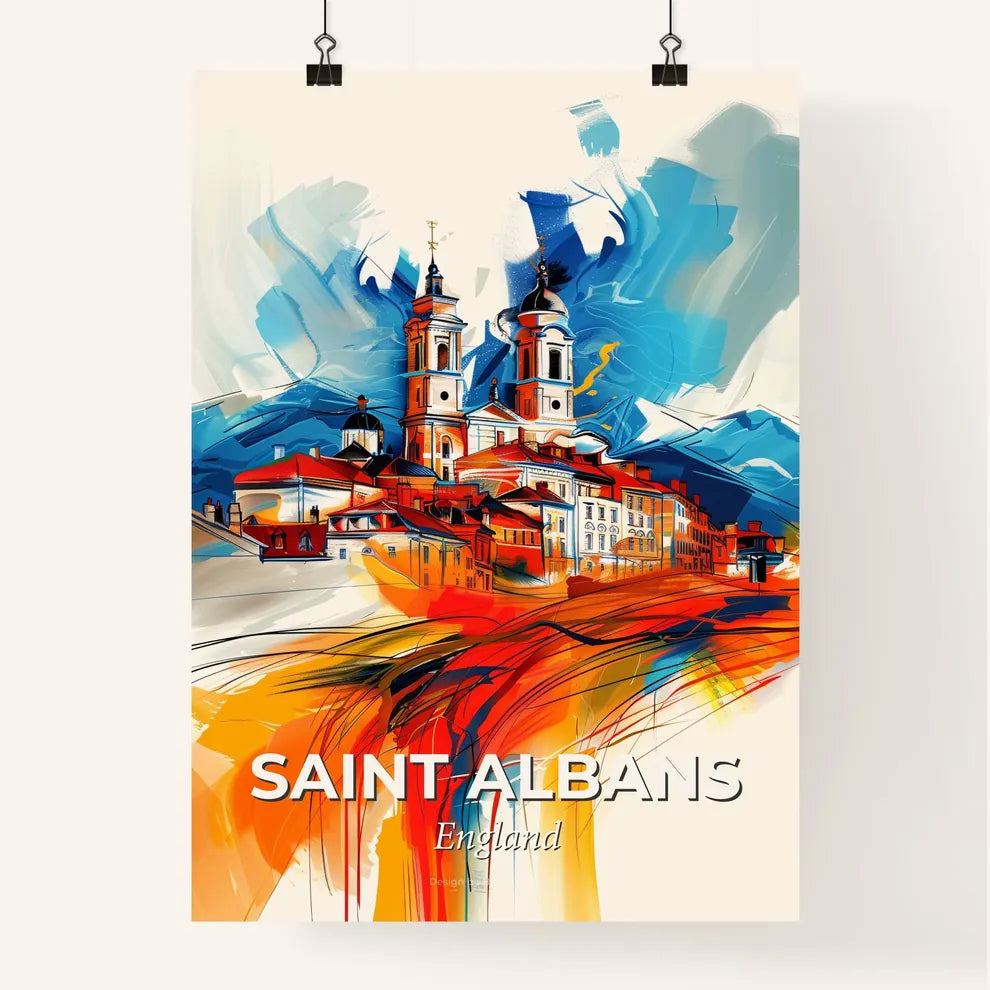 Vibrant Saint Albans, England Poster