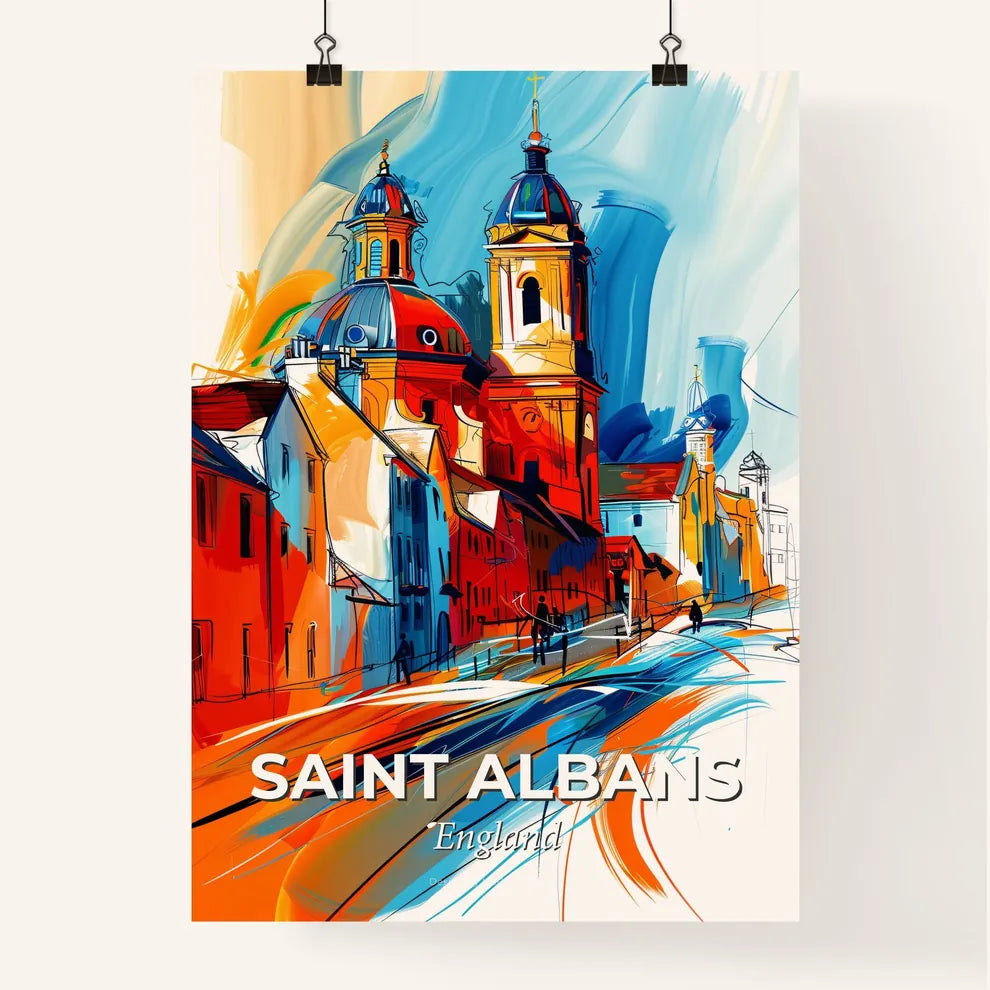 Vibrant Saint Albans, England Poster