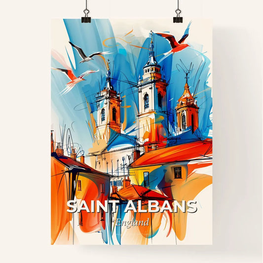 Vibrant Saint Albans, England Poster