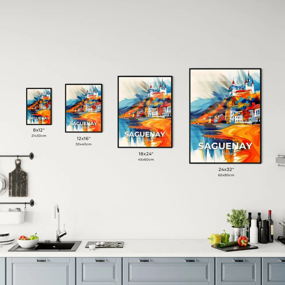 Vibrant Saguenay, Canada Kitchen Art