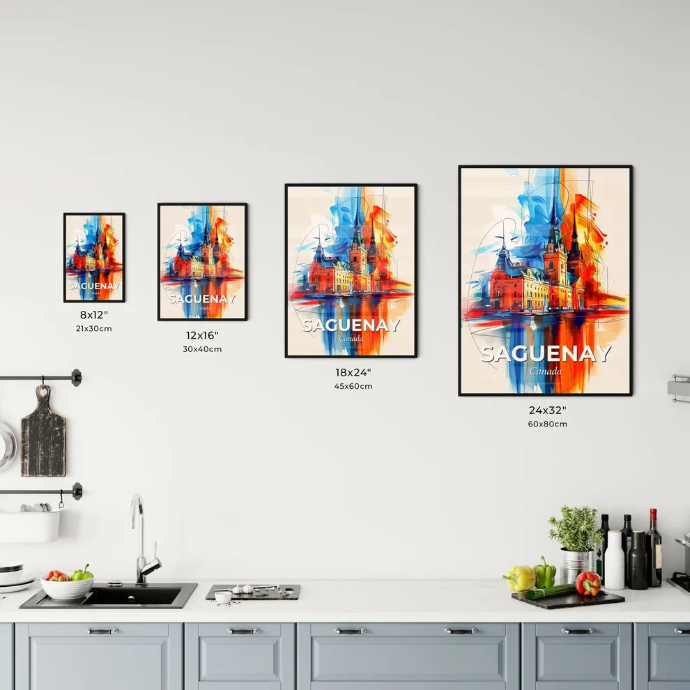 Vibrant Saguenay, Canada Kitchen Art