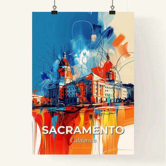 Vibrant Sacramento, California Poster