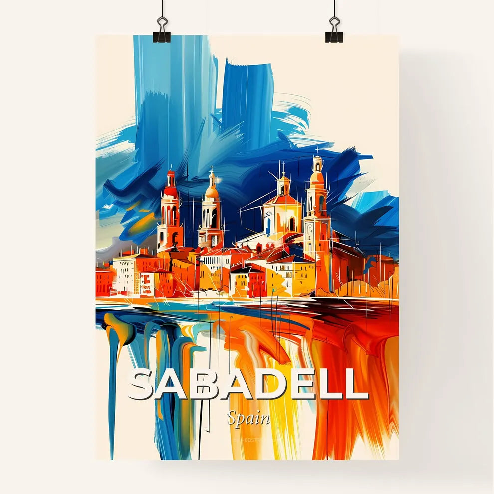 Vibrant Sabadell, Spain Poster