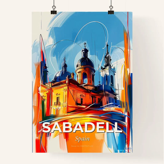Vibrant Sabadell, Spain Poster