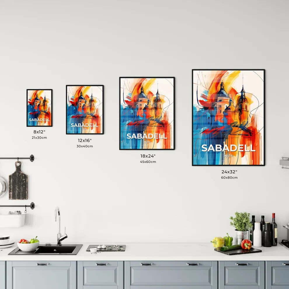 Vibrant Sabadell, Spain Kitchen Art