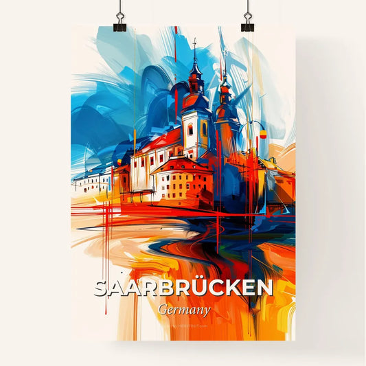 Vibrant Saarbrücken, Germany Poster