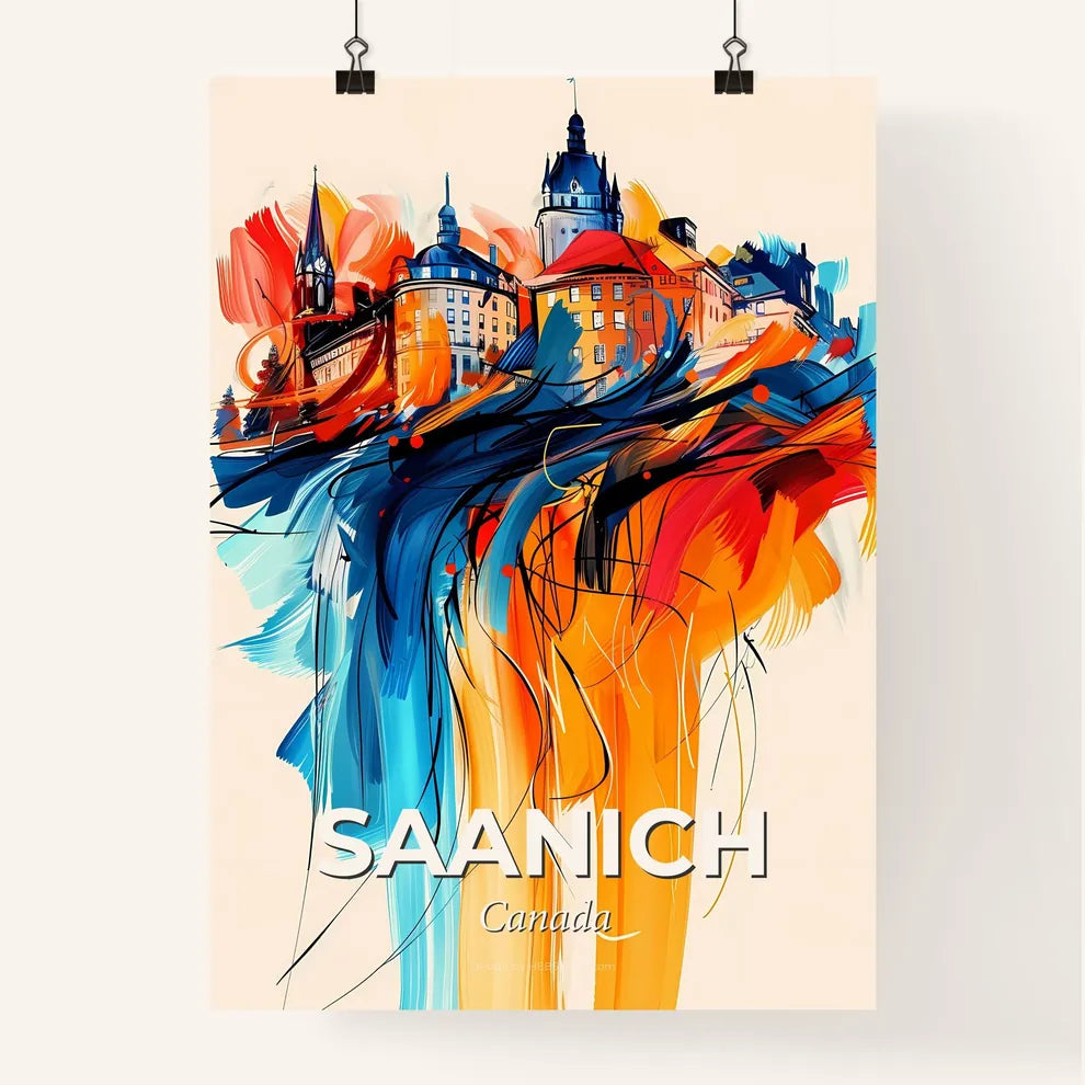 Vibrant Saanich, Canada Poster