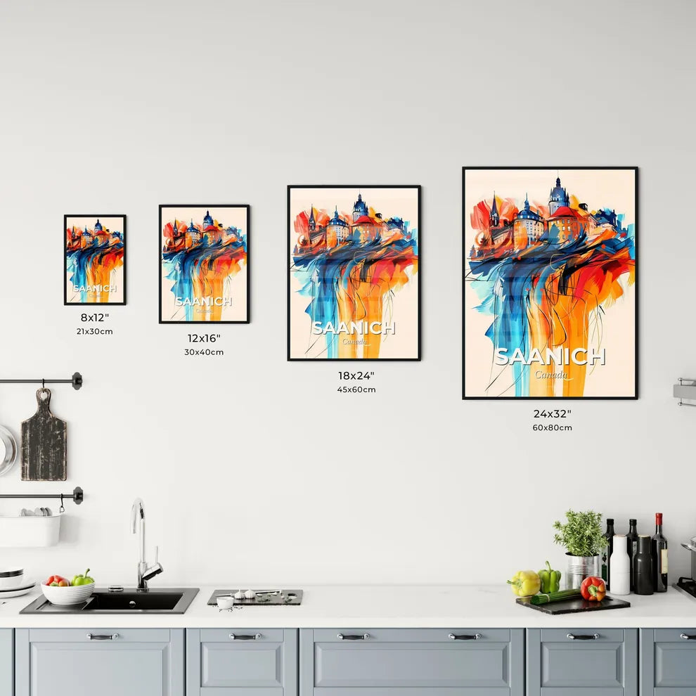 Vibrant Saanich, Canada Kitchen Art