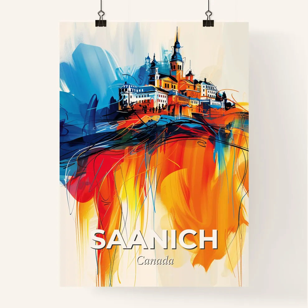 Vibrant Saanich, Canada Poster