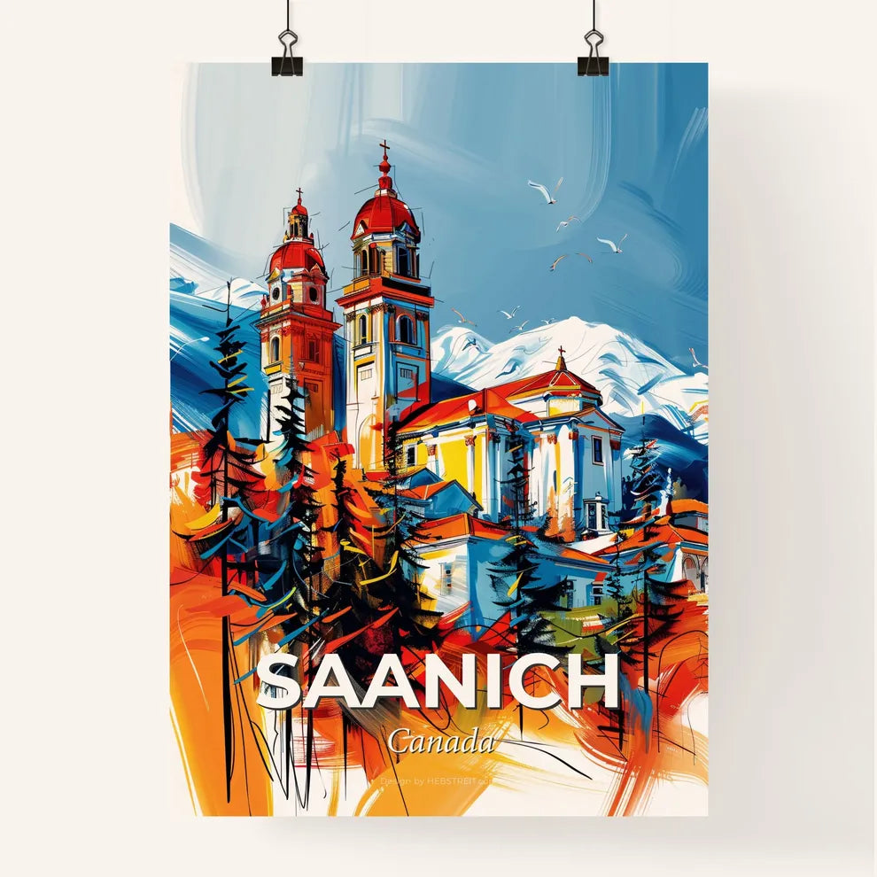 Vibrant Saanich, Canada Poster