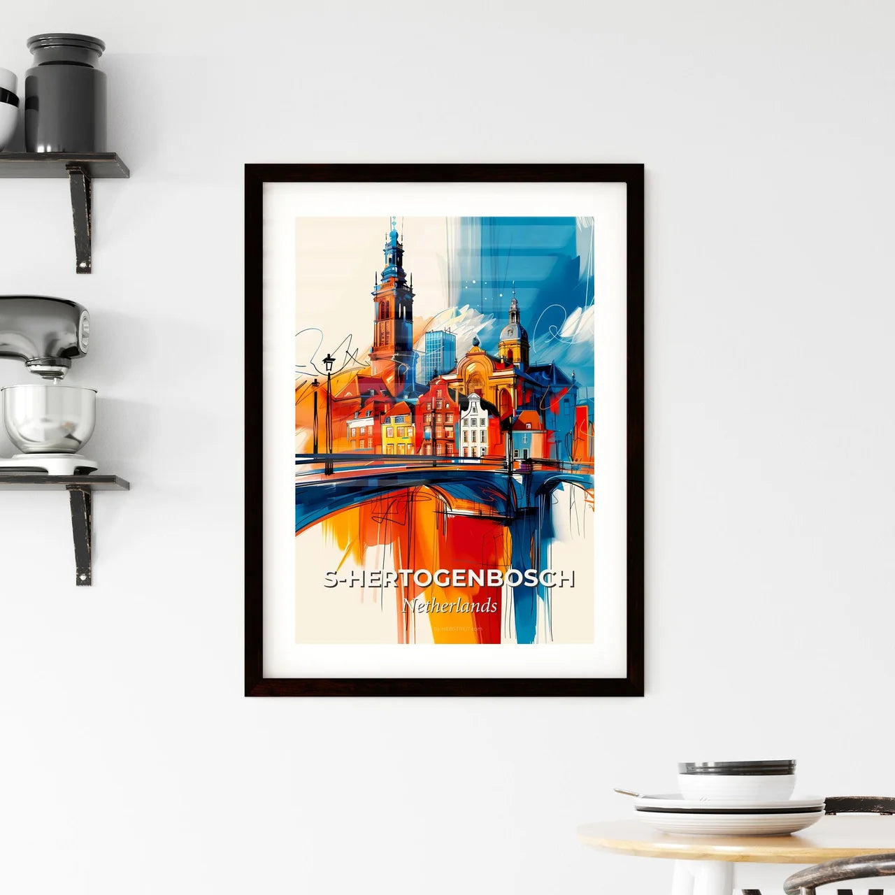 Vibrant  Framed Print