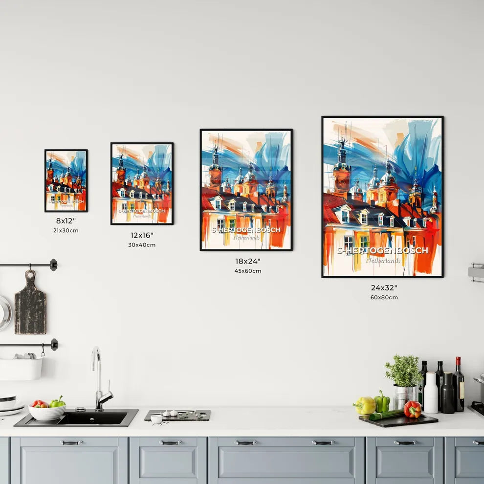 Vibrant  Kitchen Art