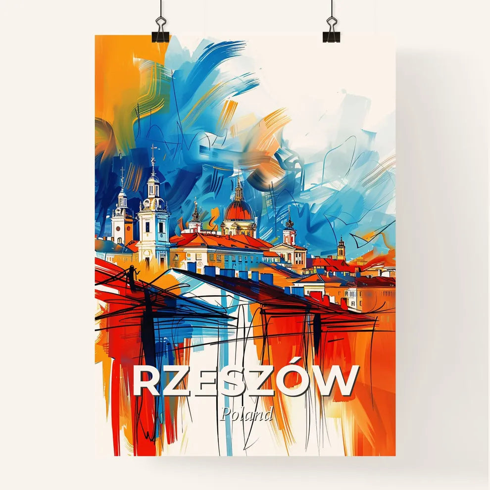 Vibrant Rzeszów, Poland Poster