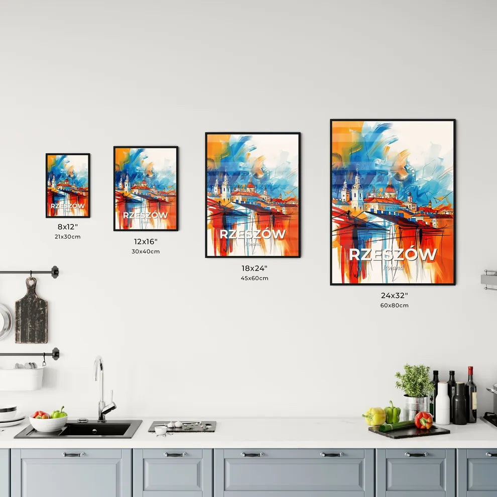 Vibrant Rzeszów, Poland Kitchen Art