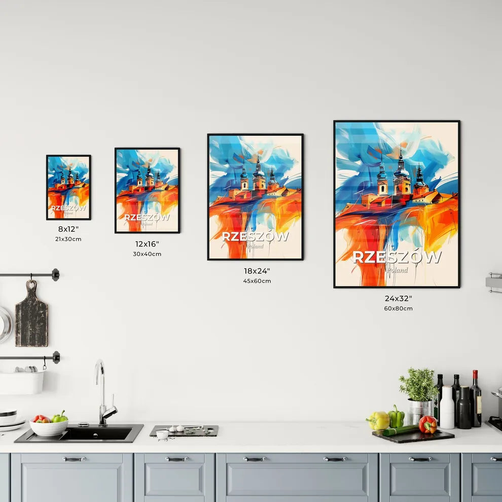 Vibrant Rzeszów, Poland Kitchen Art