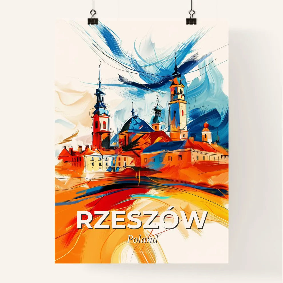 Vibrant Rzeszów, Poland Poster
