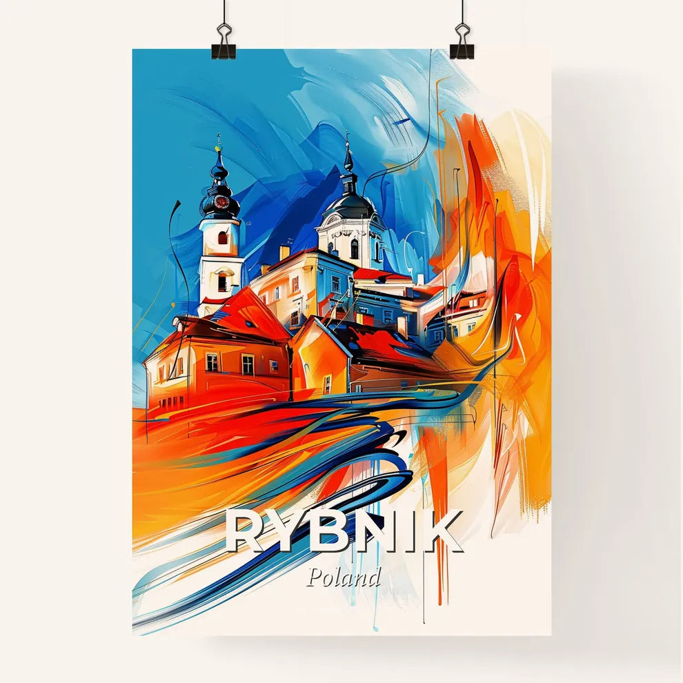 Vibrant Rybnik, Poland Poster