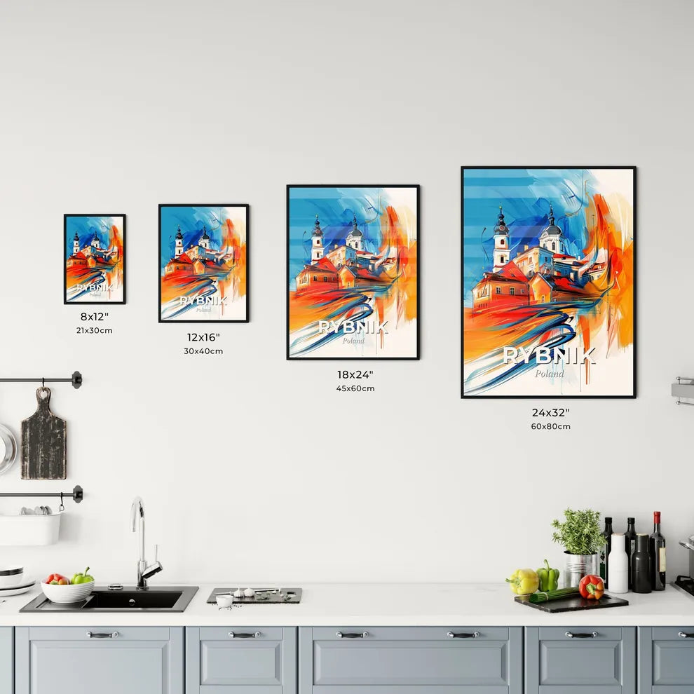 Vibrant Rybnik, Poland Kitchen Art