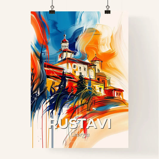 Vibrant Rustavi, Georgia Poster