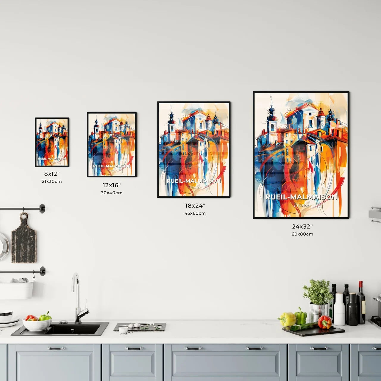 Vibrant Ruei Kitchen Art