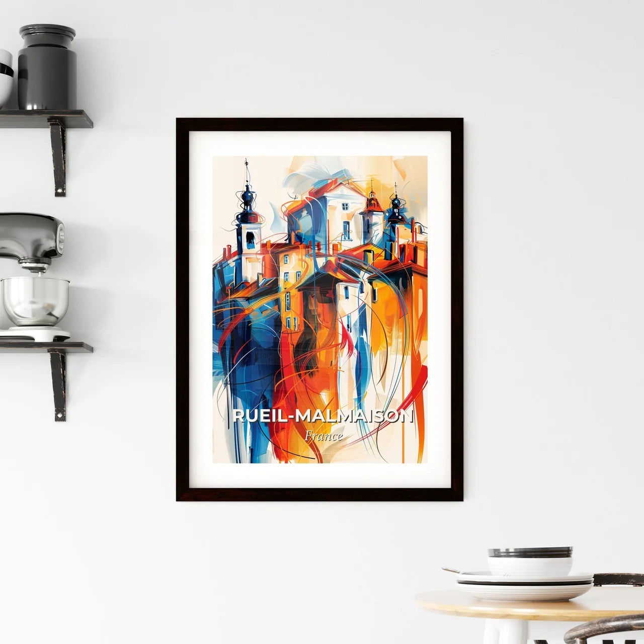 Vibrant Ruei Framed Print