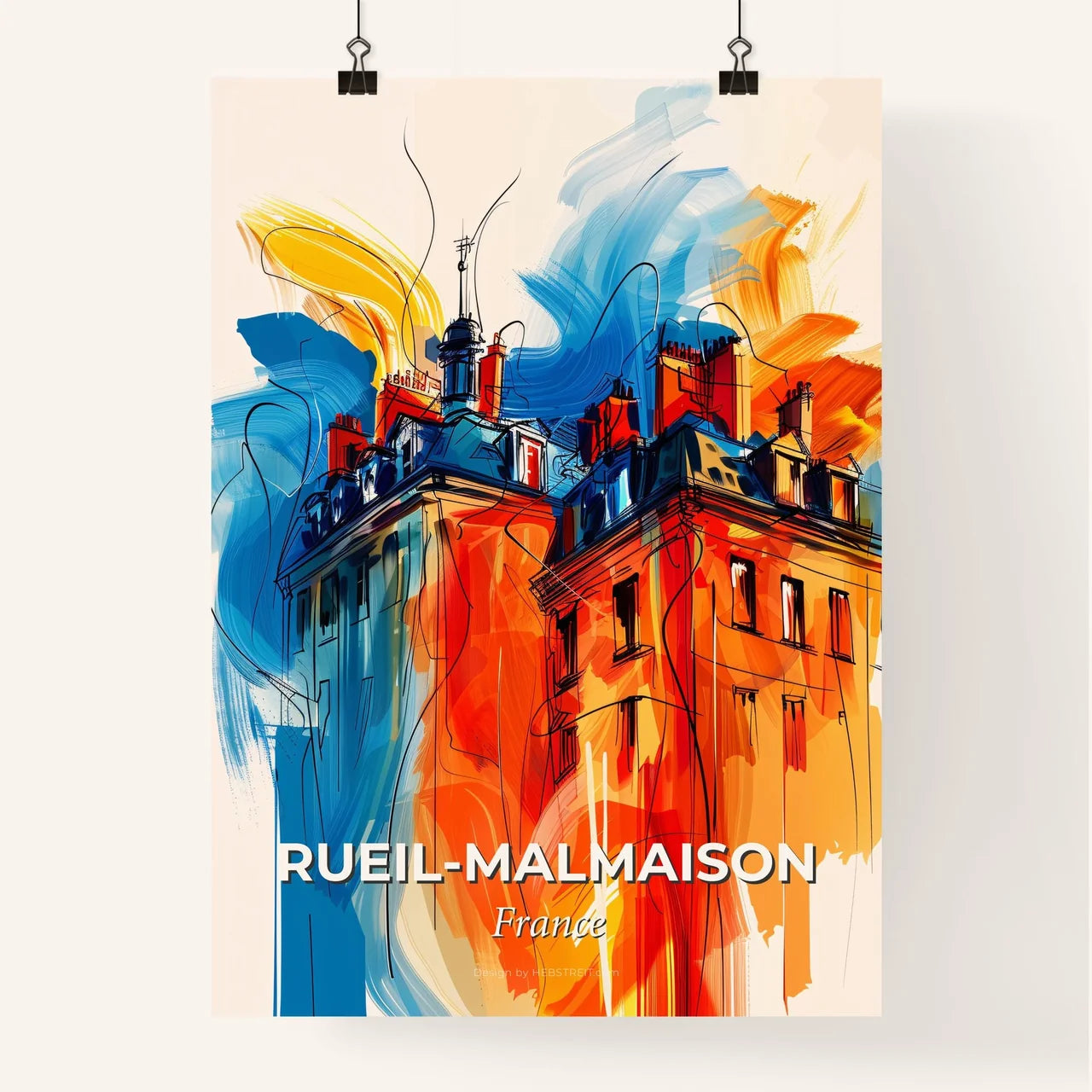 Vibrant Ruei Poster