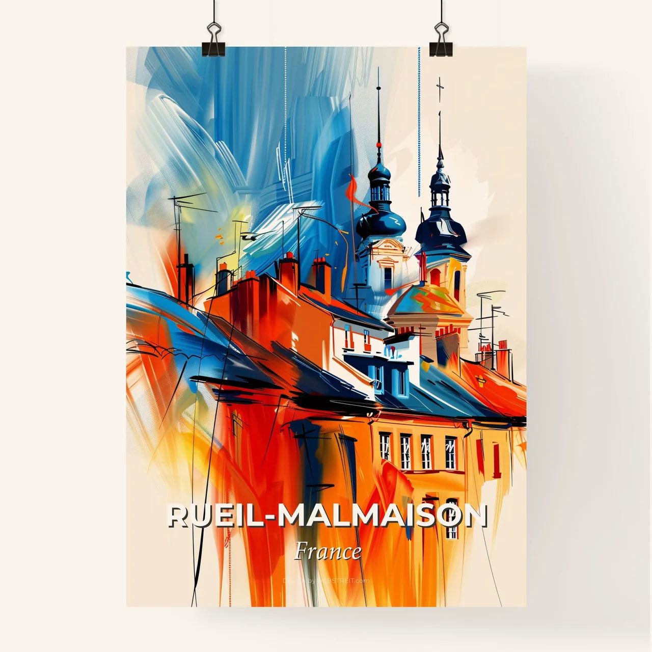 Vibrant Ruei Poster