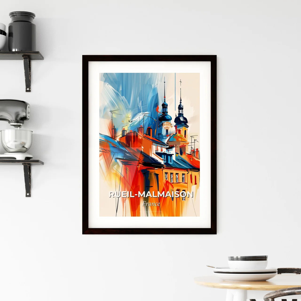 Vibrant Ruei Framed Print