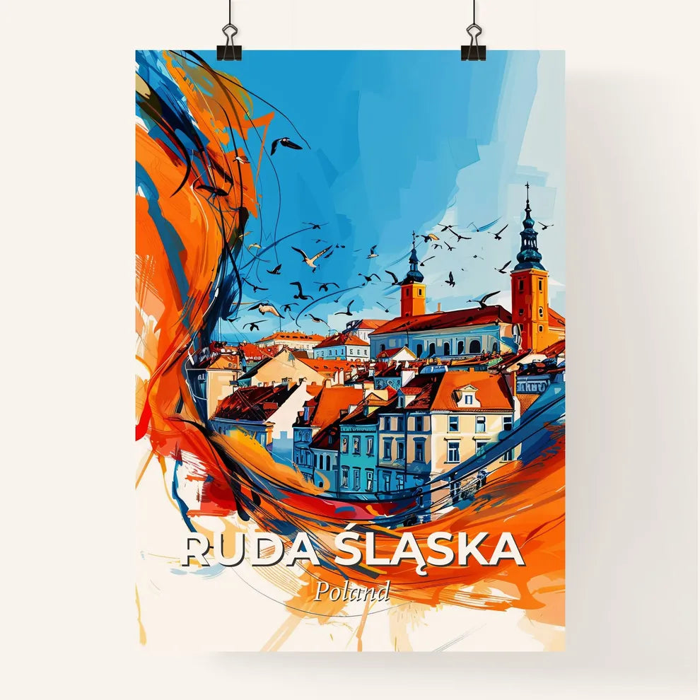 Vibrant Ruda Śląska, Poland Poster
