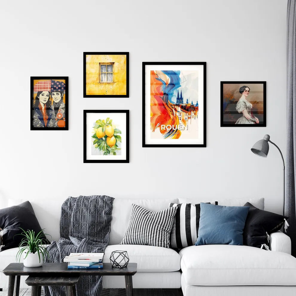 Vibrant Rouen, France Wall Art Collection
