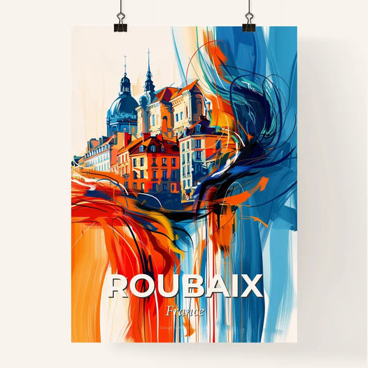 Vibrant Roubaix, France Poster