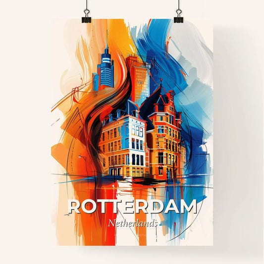 Vibrant Rotterdam, Netherlands Poster
