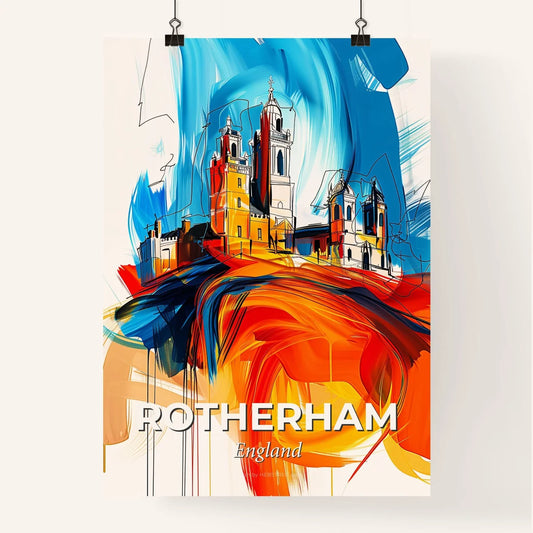 Vibrant Rotherham, England Poster