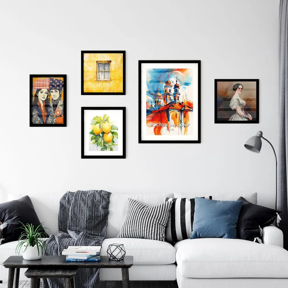 Vibrant Росто Wall Art Collection