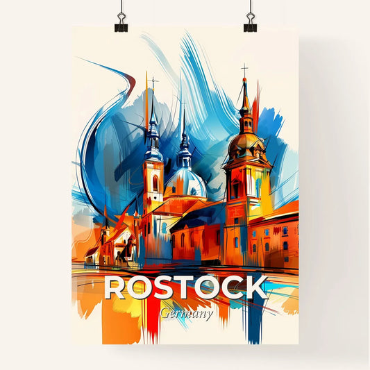 Vibrant Rostock, Germany Poster