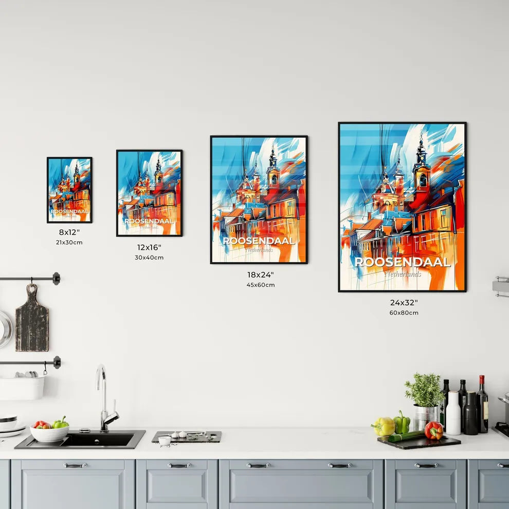 Vibrant Roosendaal, Netherlands Kitchen Art