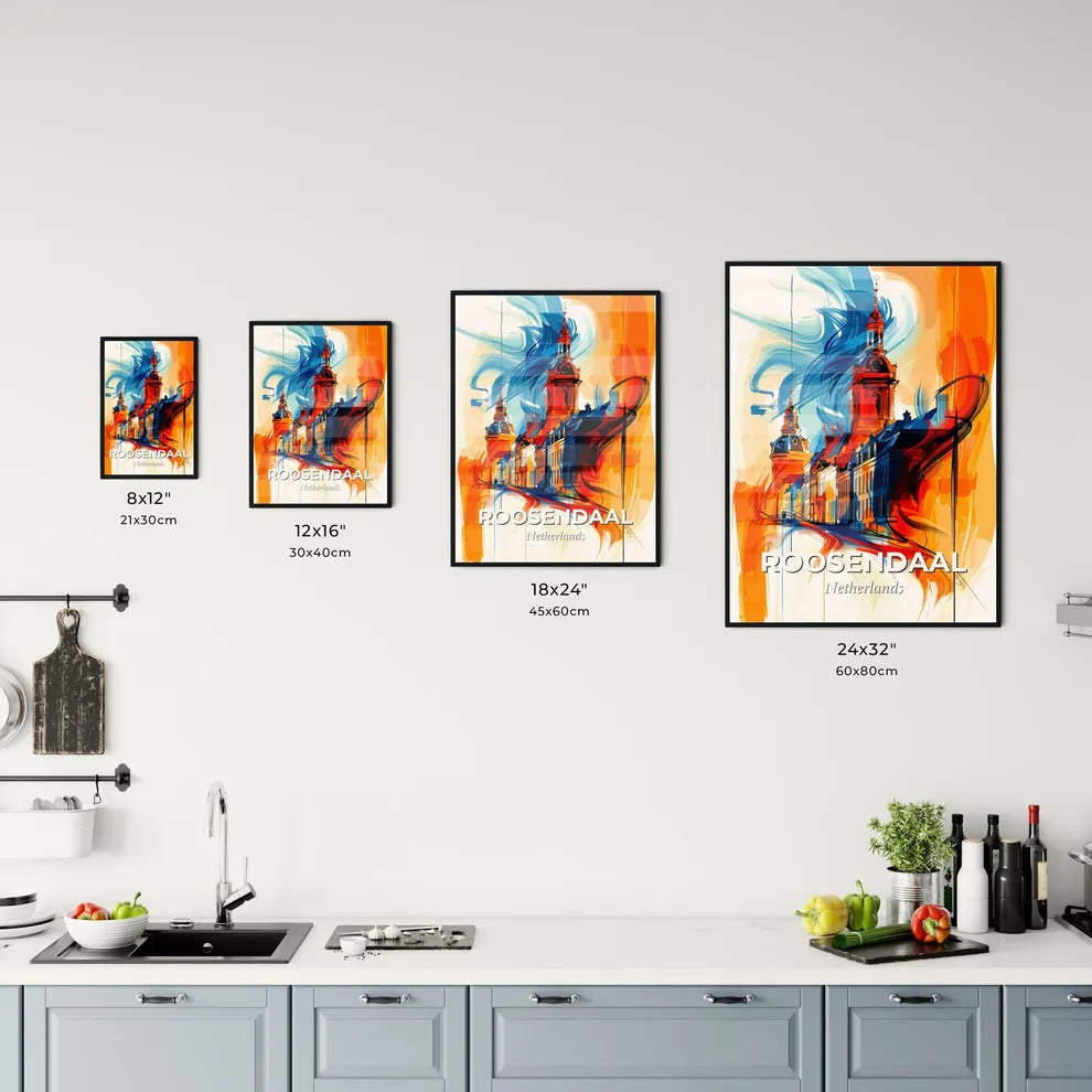 Vibrant Roosendaal, Netherlands Kitchen Art