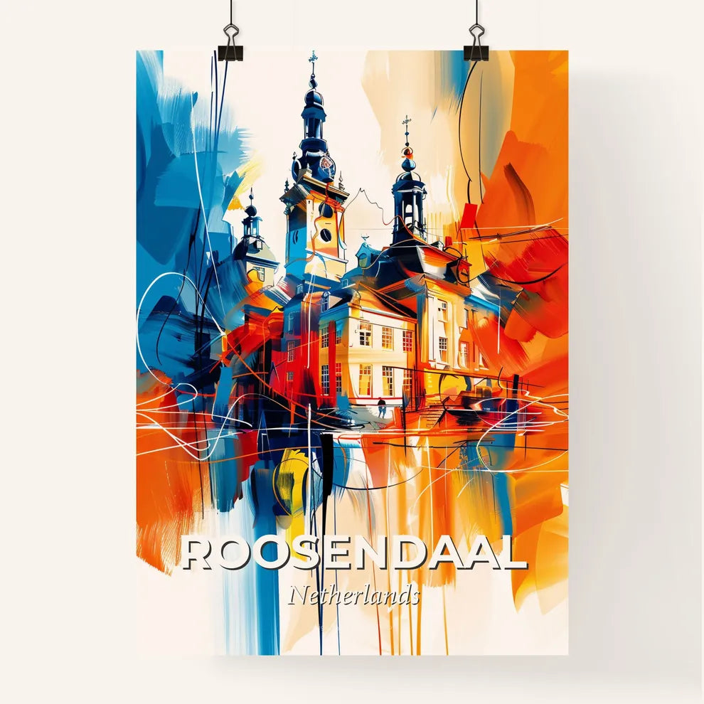 Vibrant Roosendaal, Netherlands Poster