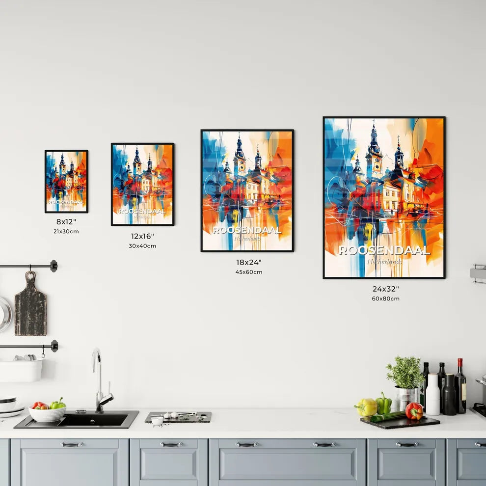 Vibrant Roosendaal, Netherlands Kitchen Art