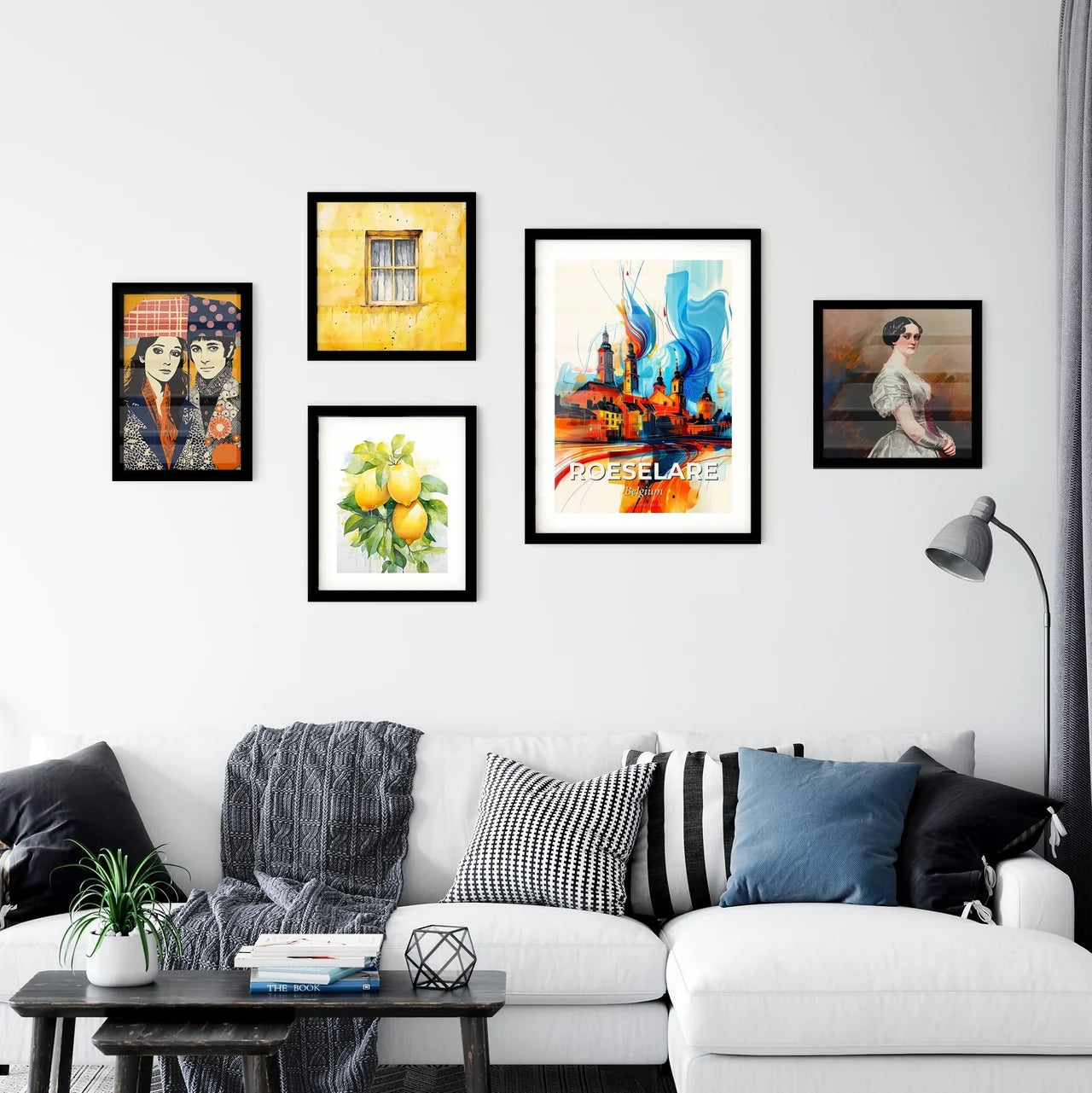 Vibrant Roeselare , Belgium Wall Art Collection